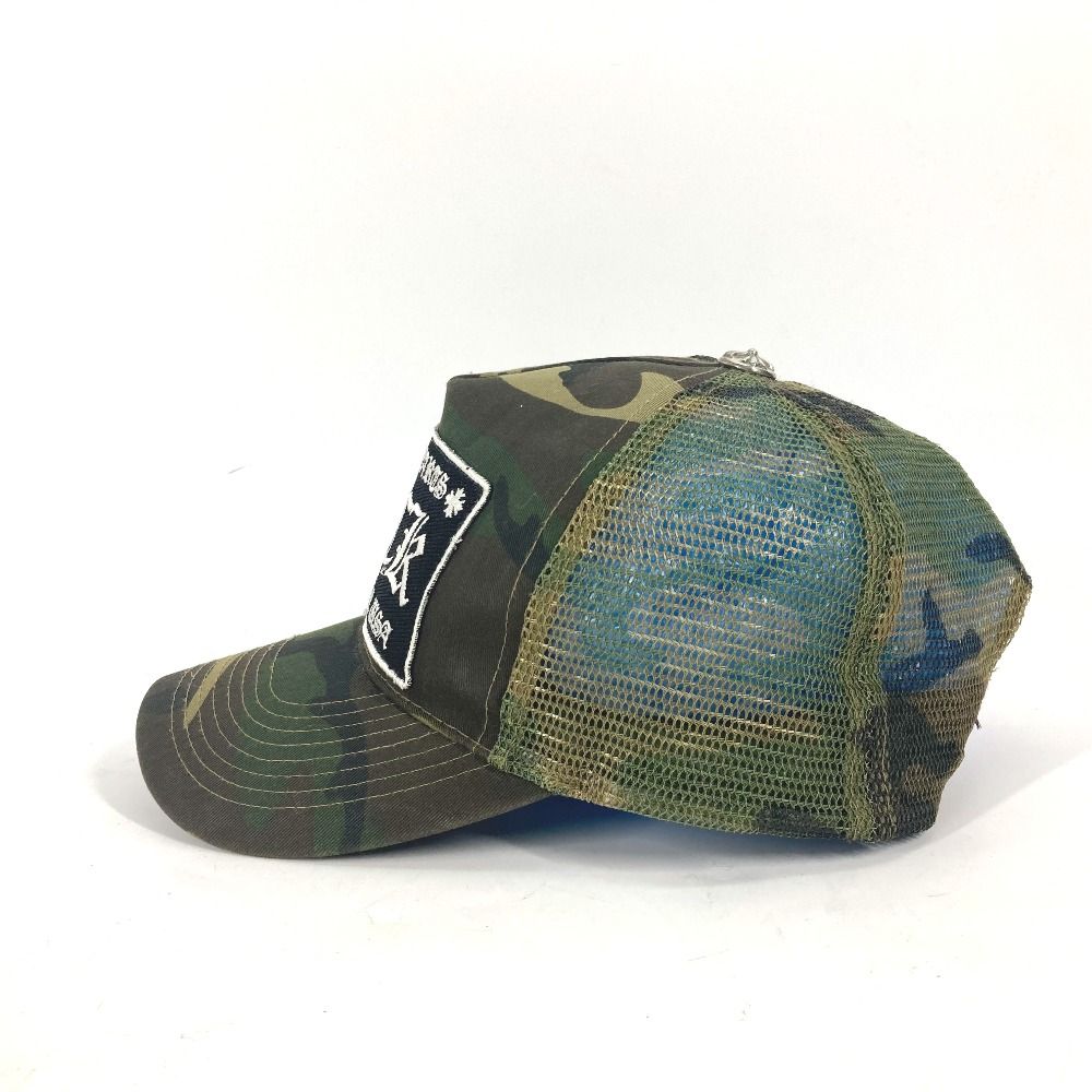 CHROME HEARTS クロムハーツ キャップ カモフラ ロゴ 迷彩 FUCK