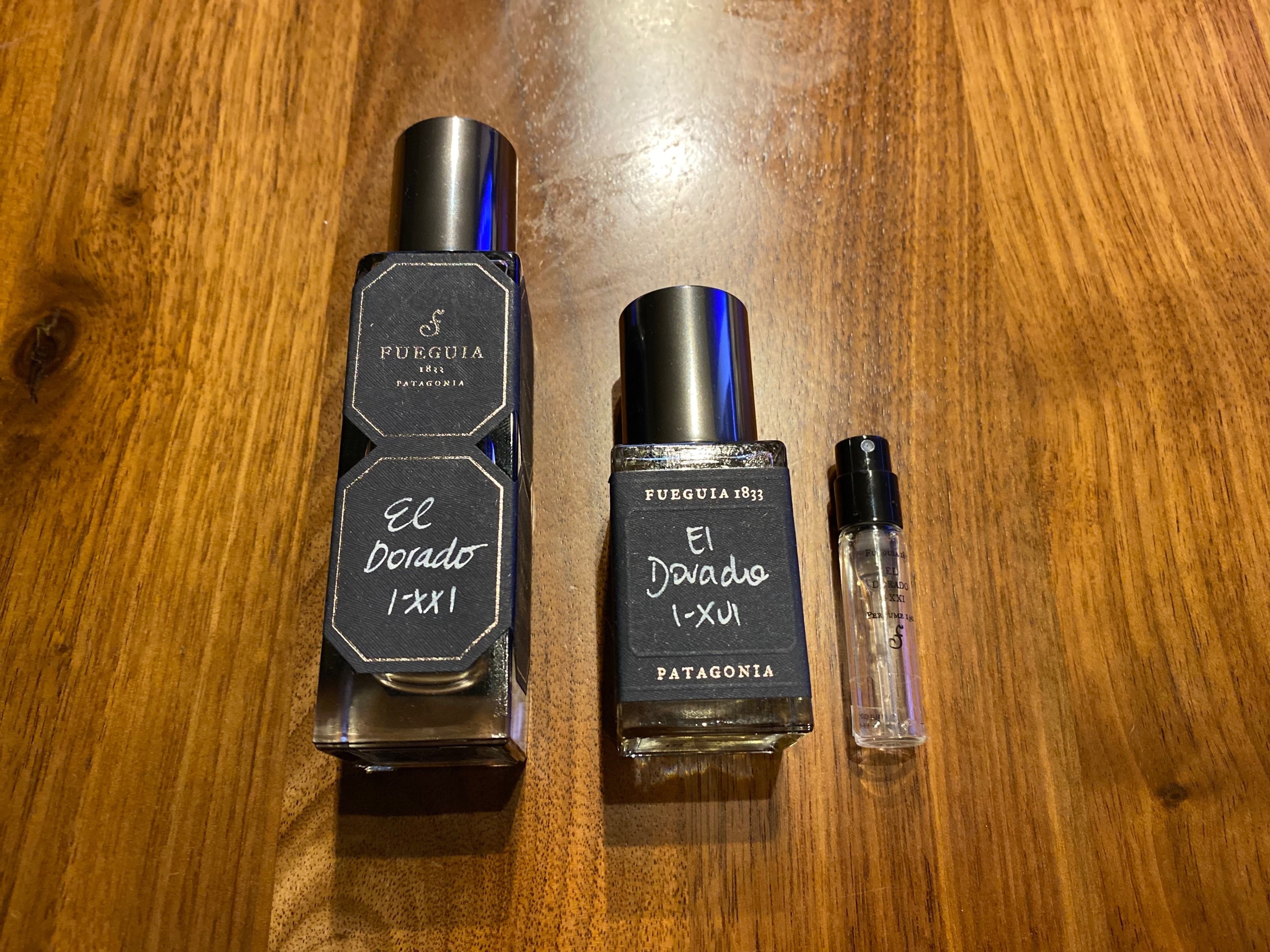 香水 Fueguia 1833のEdition違い (El Dorado)｜セク炭