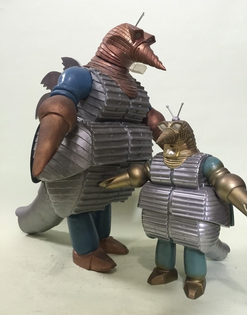 初代モゲラ ・パラダイスガレージキット ソフビ他｜ゆる