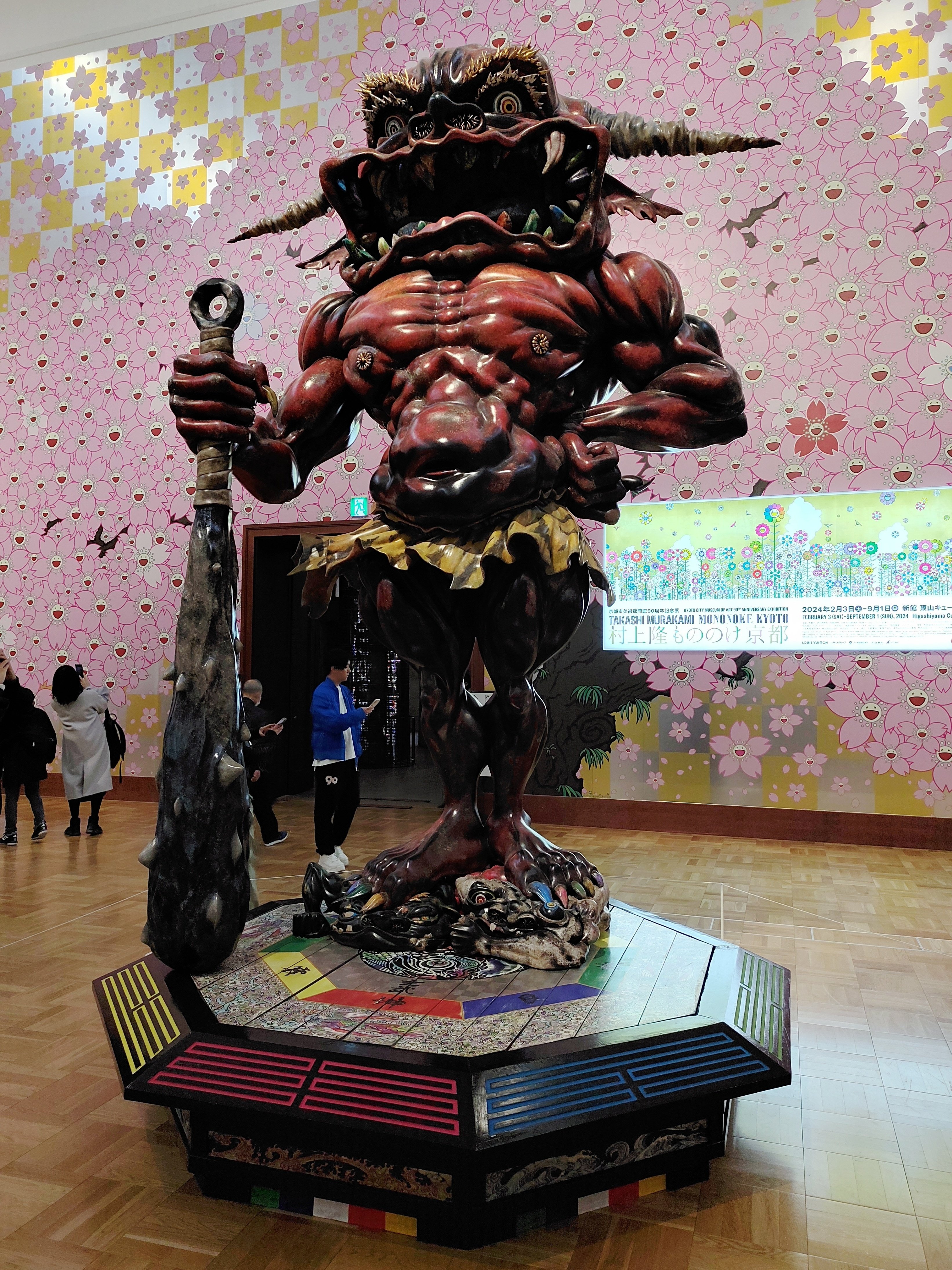 村上隆もののけ京都展｜かえる