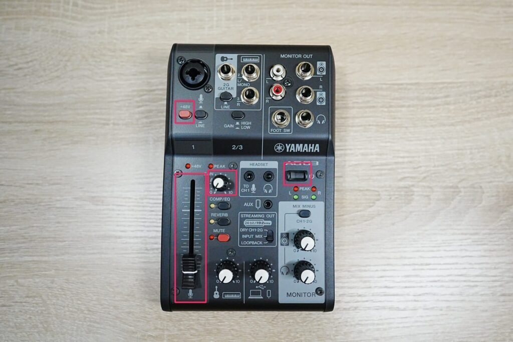 AG03MK2レビュー。宅録・配信にも万能なオーディオインターフェース