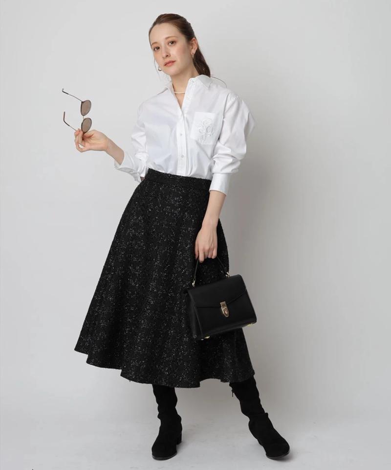 Arpege story(アルページュストーリー)の「ツイードミディスカート