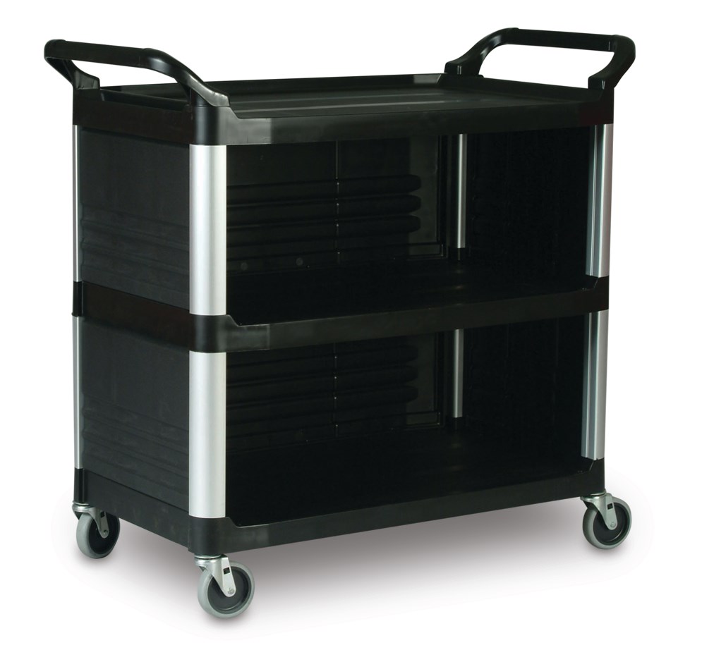 Utility Cart with Enclosed End Panels on 3 Sides | Utility Cart