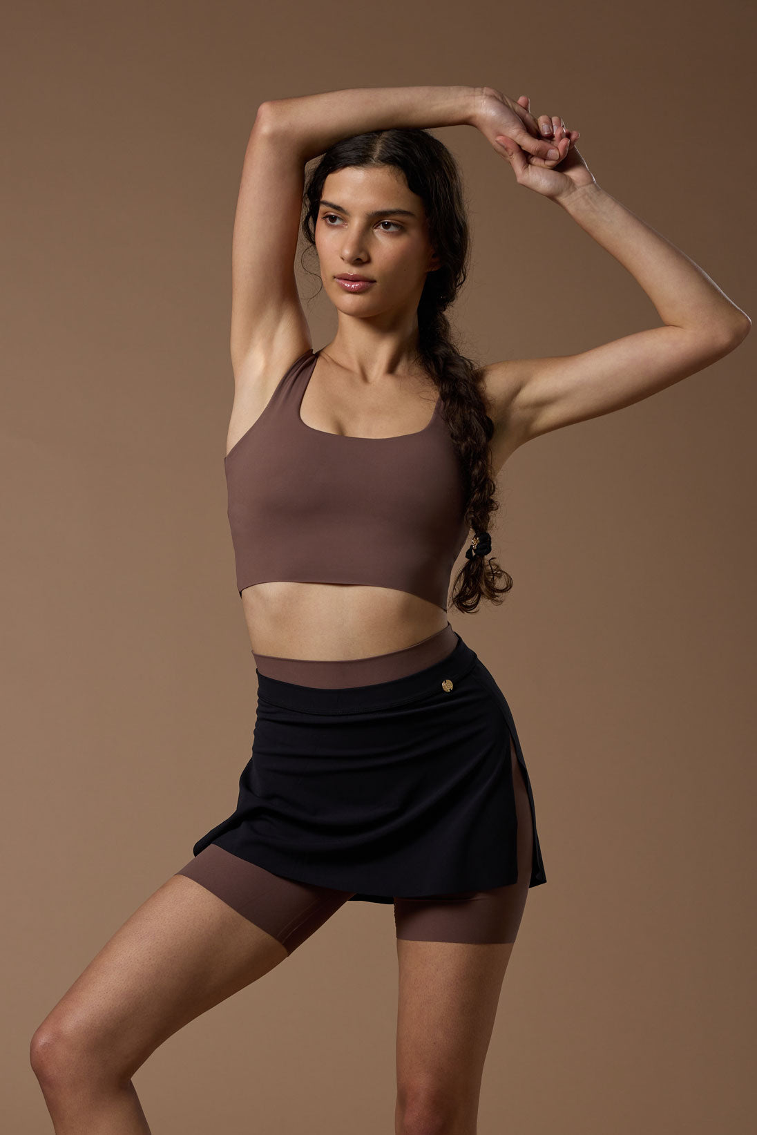 ボディール リサ スタジオ スプリット スカート ボディ BODILE LYRA