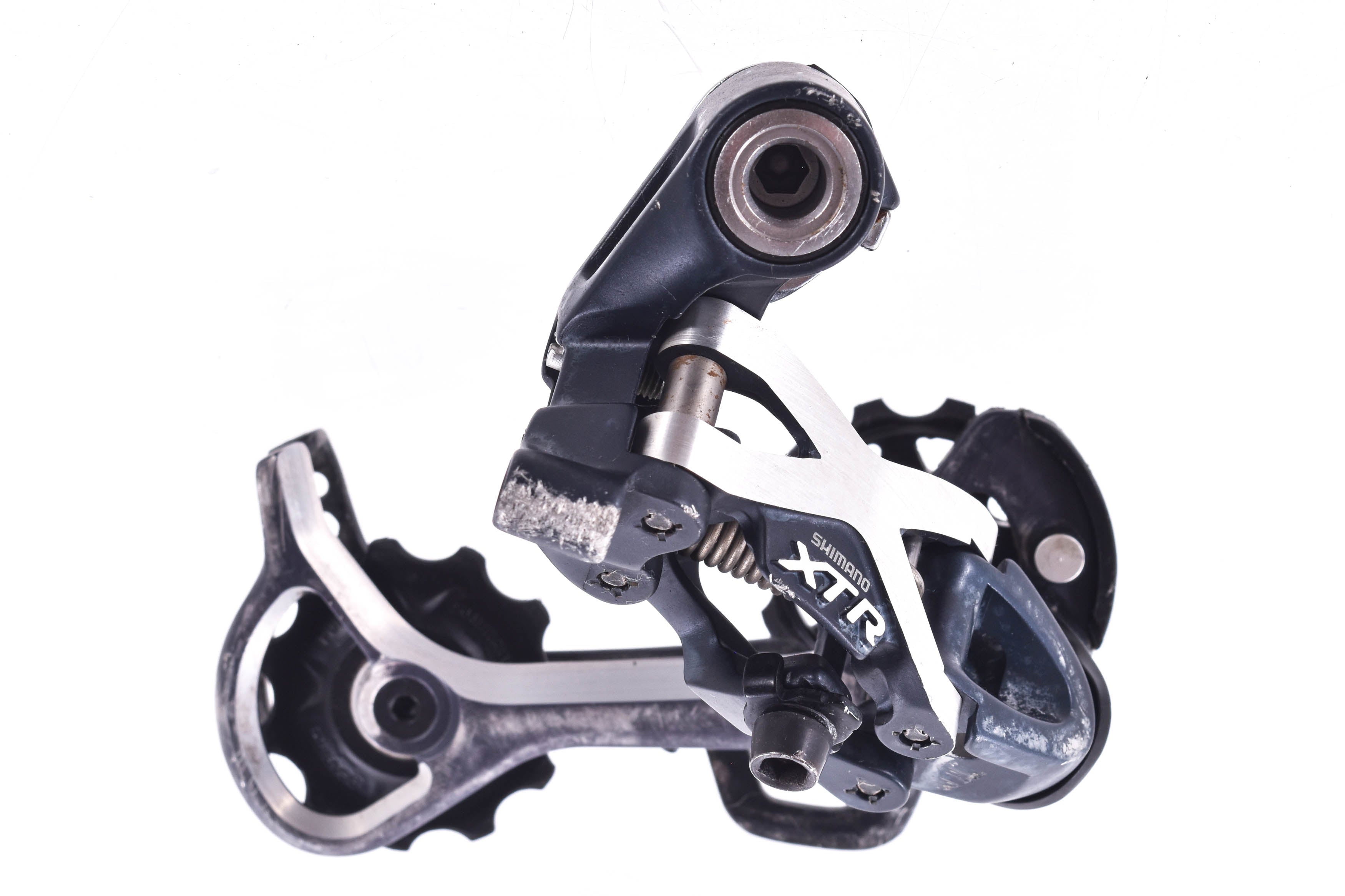 USED Shimano XTR RD-M970 9 speed Rear Derailleur Mountain Bike Rapid R