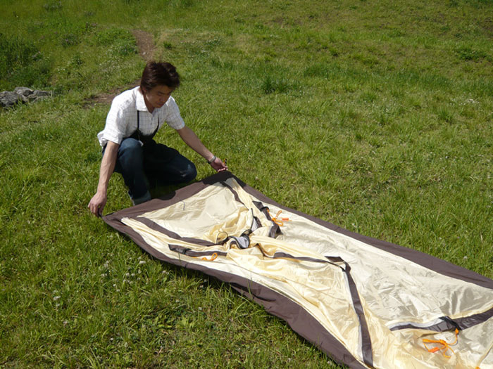 株式会社アライテント□サポート ＞ エアライズの設営方法