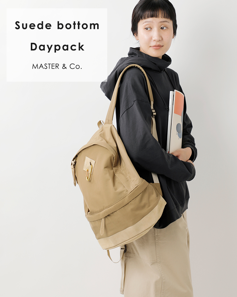 MASTER&Co. マスターアンドコー カラビナ付き スエードボトム