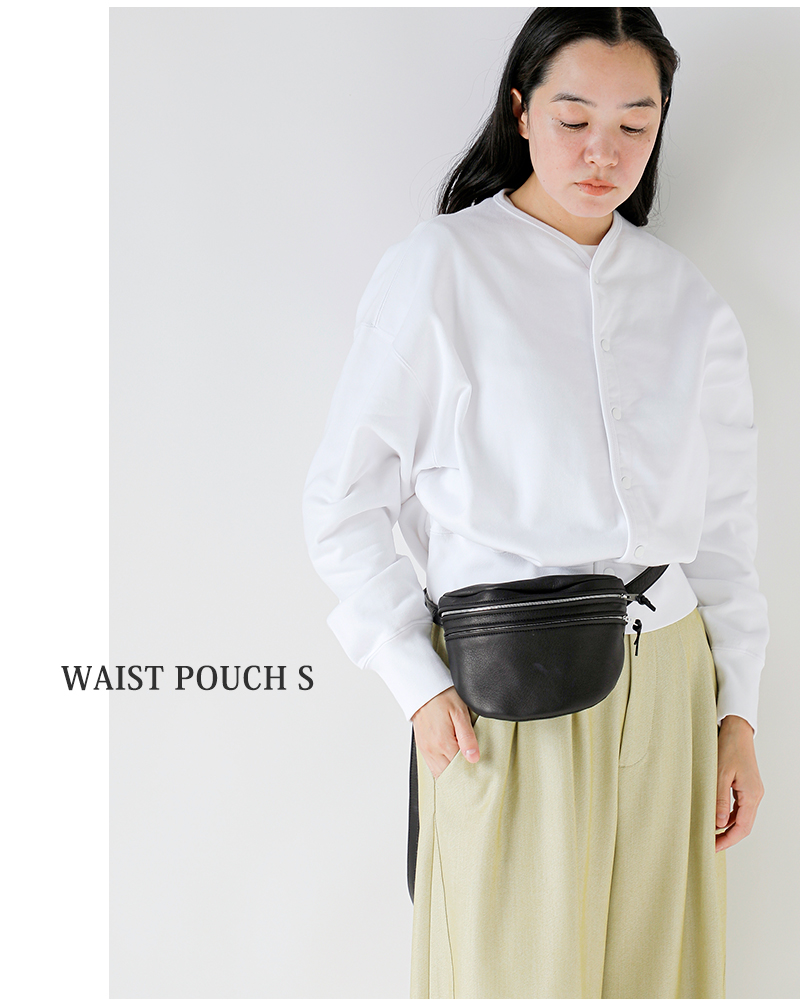【美品】Aeta ディアレザー ウエストバッグWAIST POUCH S BAG Aeta (アエタ) WAIST POUCH：S / ウエストポーチ S
