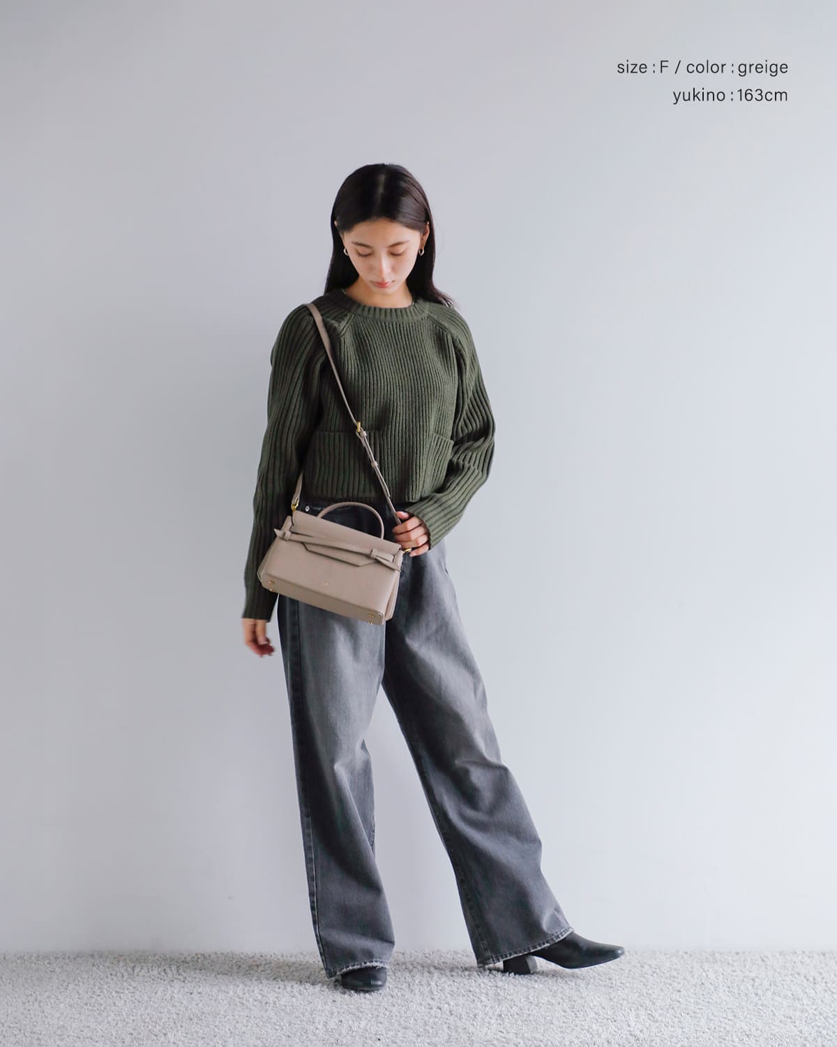 TOV トーヴ カウレザー シボ クロスリボン 2way ショルダー