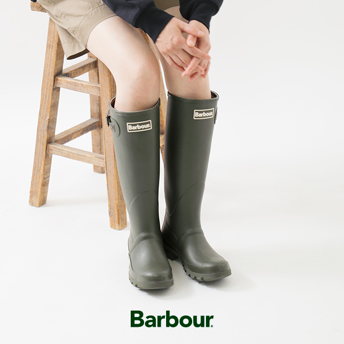 バブアー／Barbour】レディース レインブーツ（UK6・約25cm） Barbour