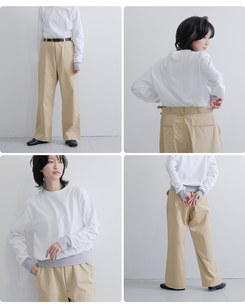 chimala チマラ チノ トラウザー パンツ cs39-wp15-rf 【サイズ交換