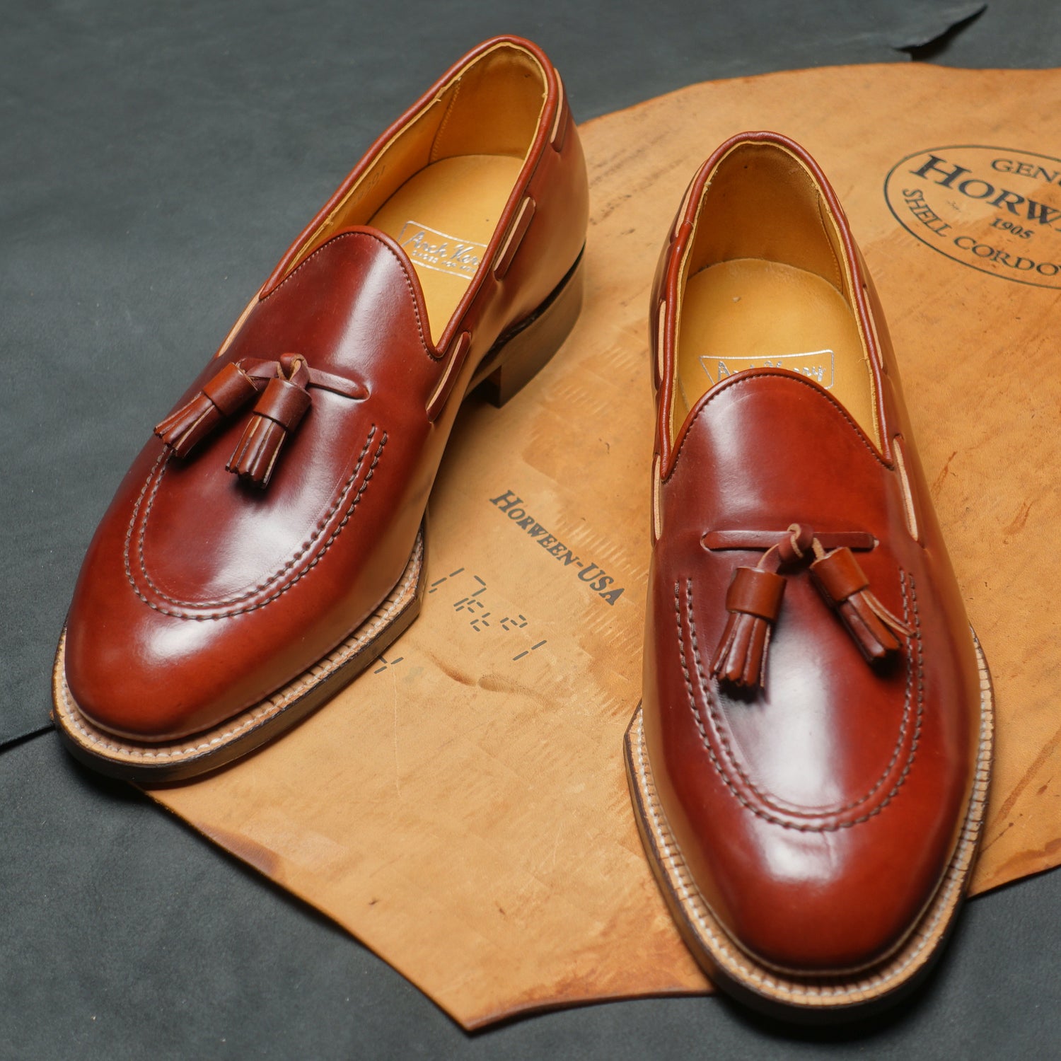 Horween Shell Cordovan 311x3 / Tassel Loafer – Arch Kerry