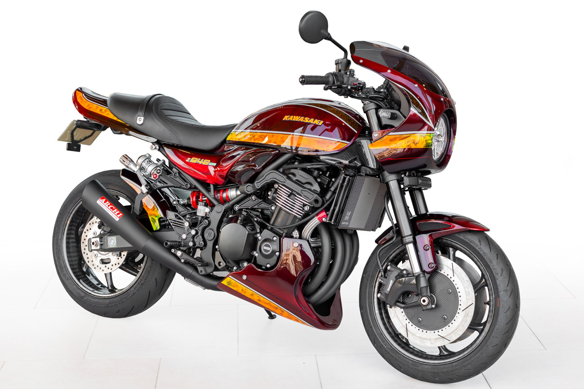 2022年東京モーターサイクルショー展示車両 ARCHI Z900RS “レッド