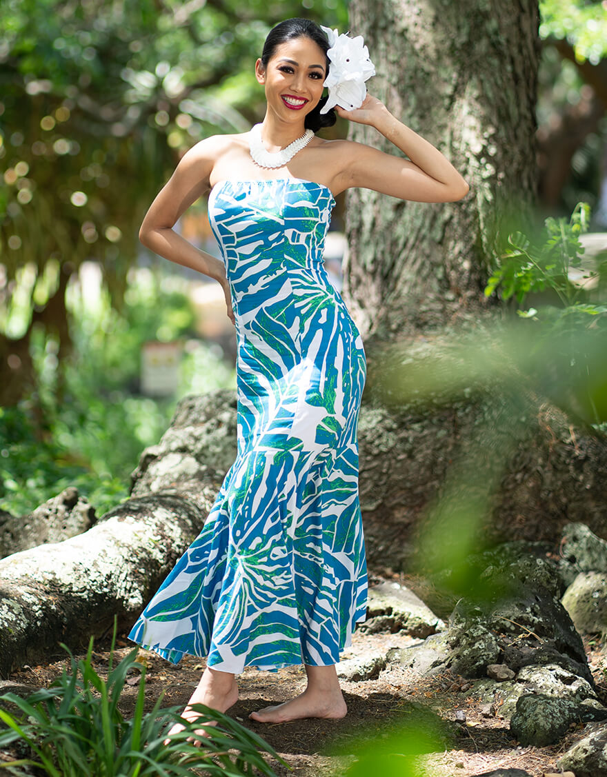 マーメイドドレス（マテオノ）オーシャン – 【公式】フラダンス衣装