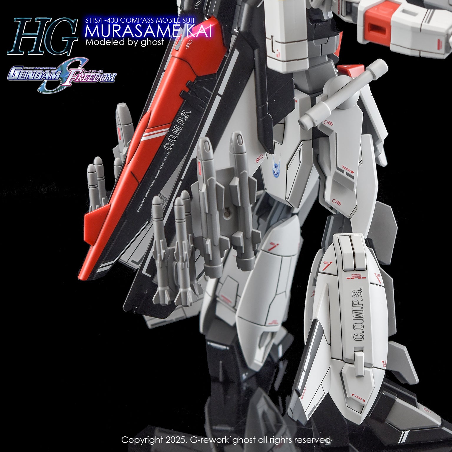 G-Rework Decal - HGCE 1/144 STTS/F-400 Murasame Kai Use - Argama