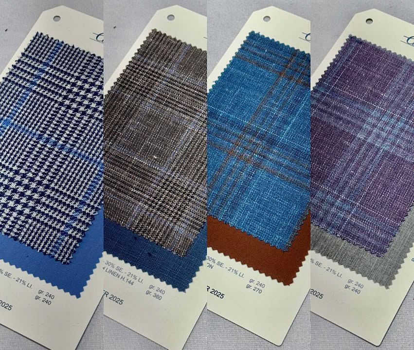 2025 SS New fabric Caccioppoli（カチョッポリ）JACKET SUITS