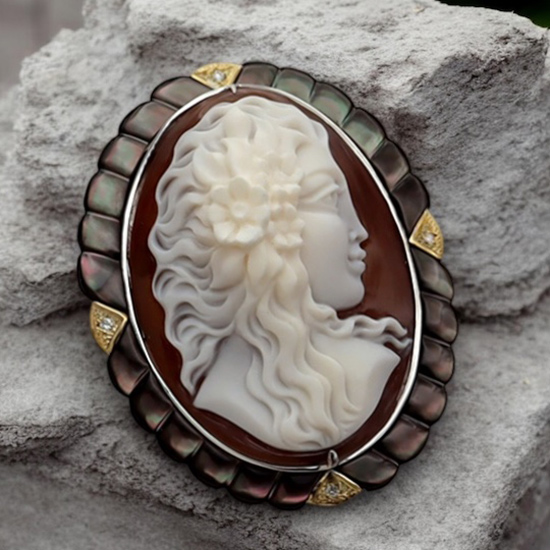 イタリアのカメオ彫刻家パルラーティ氏のカメオ作品を紹介するページです。