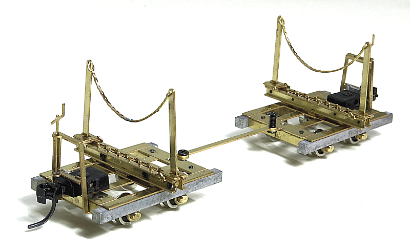 製品紹介・【Oナロー】木製運材台車・運材台車化キット