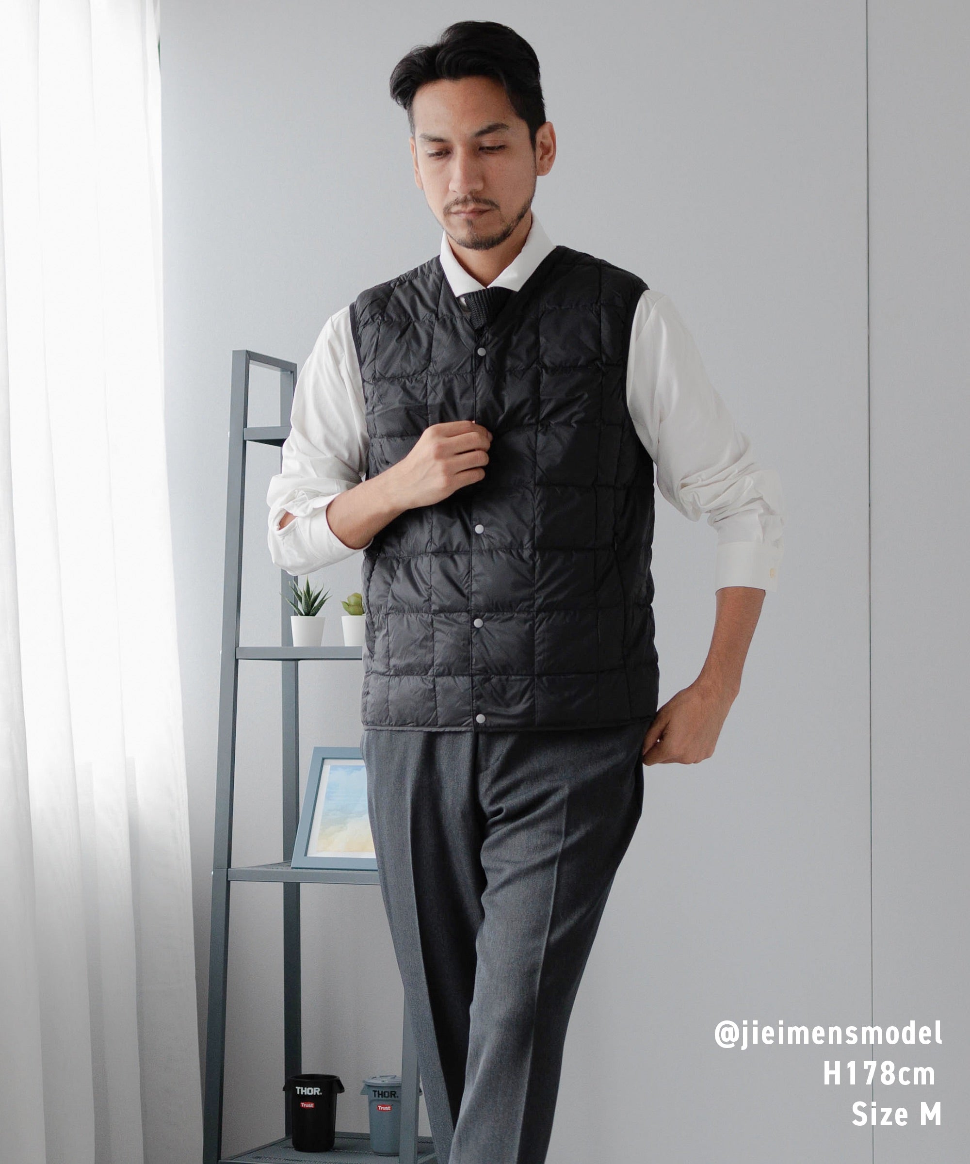 BRIEFING TAION 電熱ダウンベスト 黒 メンズ XL ヒートベスト BRIEFING