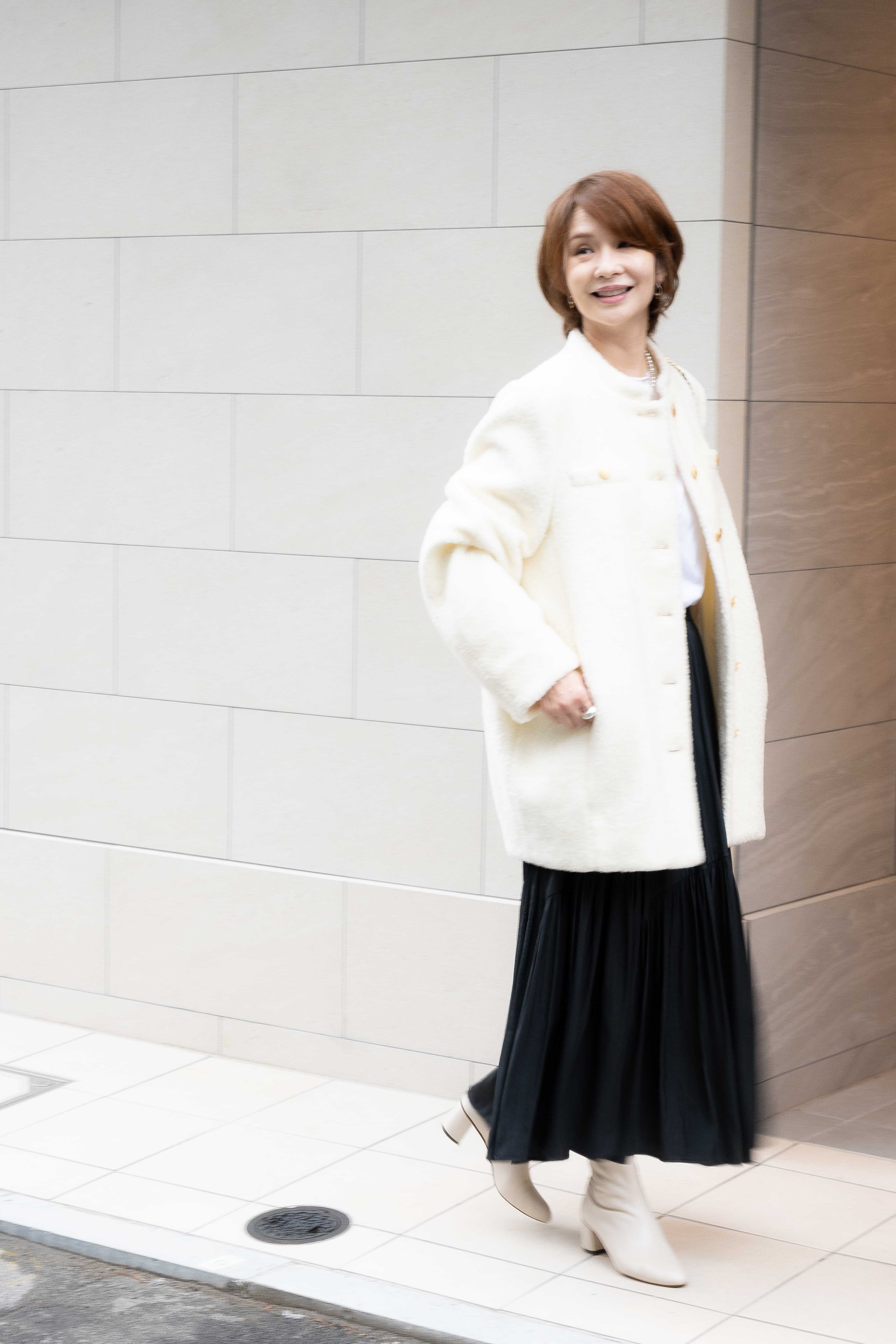 ウール混ボアコート NS-167 – ATELIER N'S