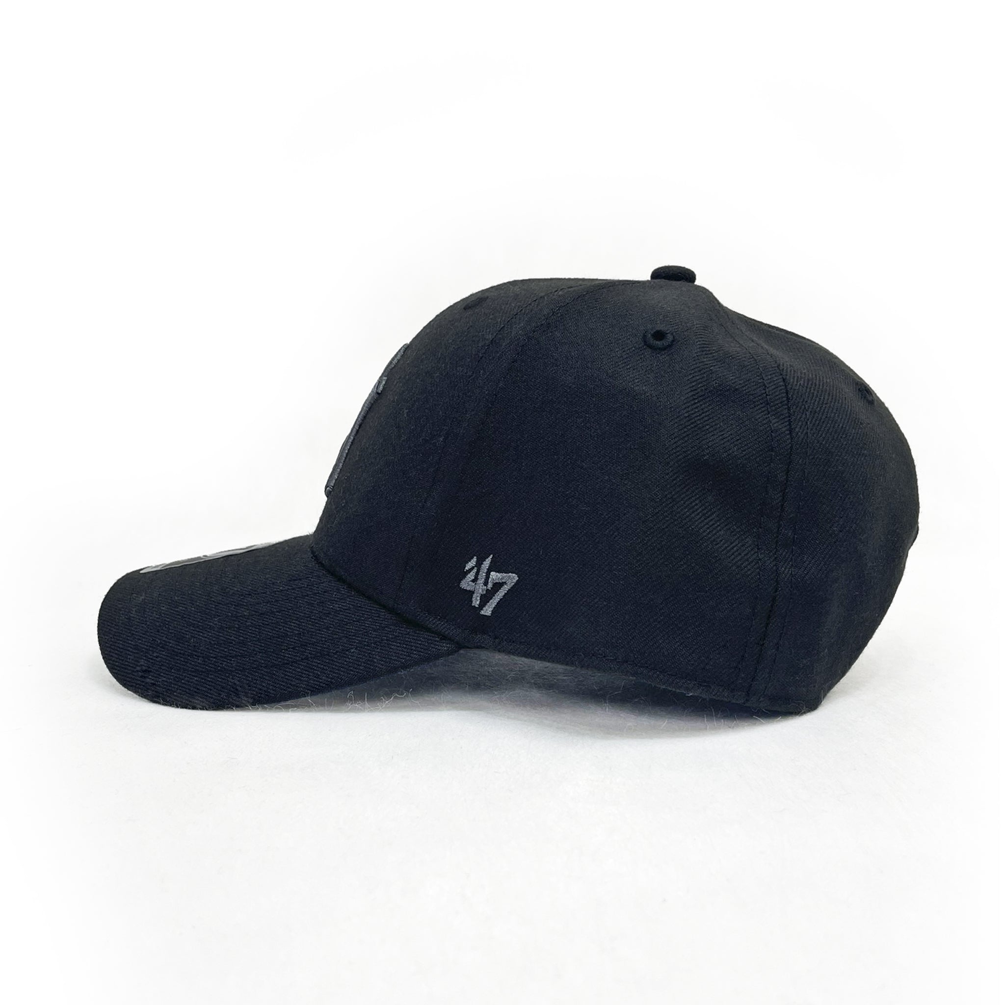 YANKEES '47 MVP BLACK×CHARCOAL LOGO/ヤンキース フォーティーセブン