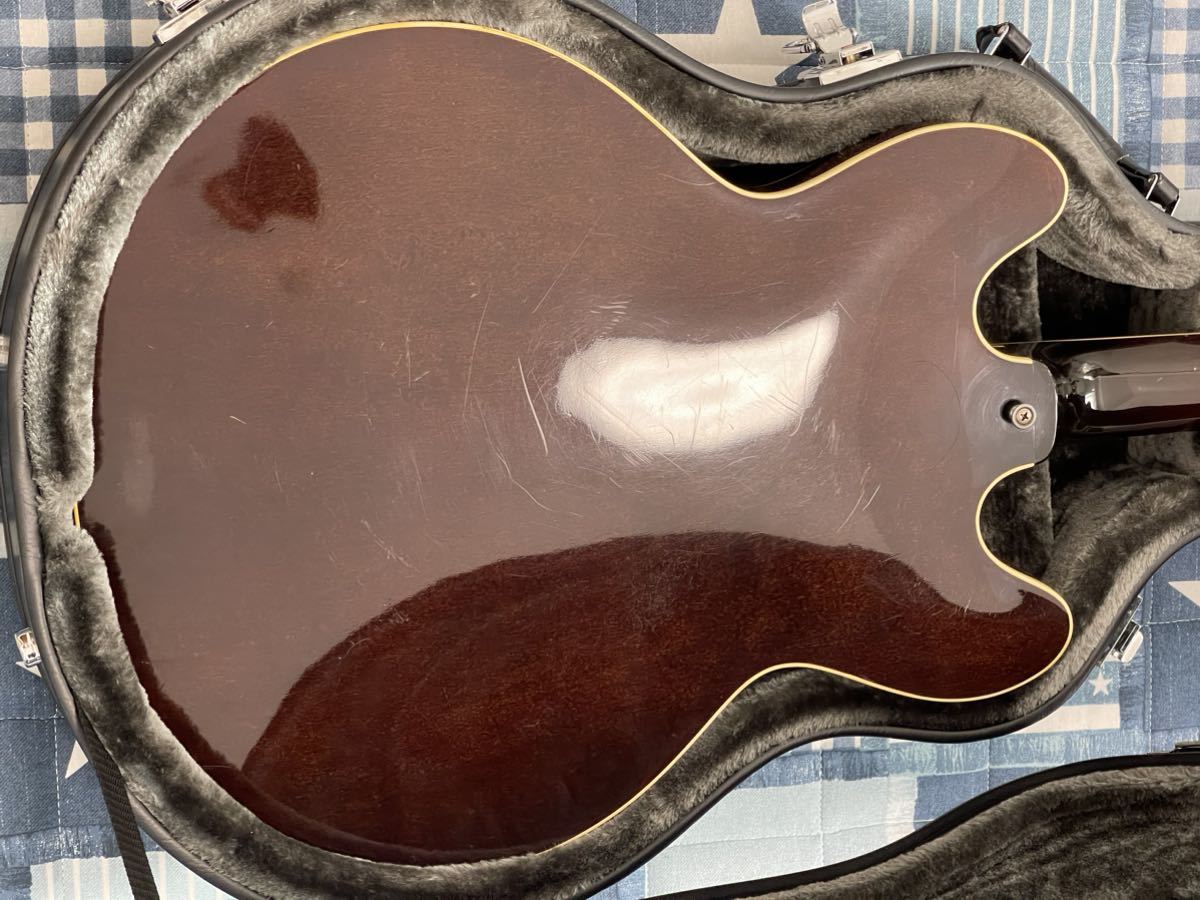超希少OASISボーンヘッド同型寺田製87年初年度EpiphoneCasino 超希少