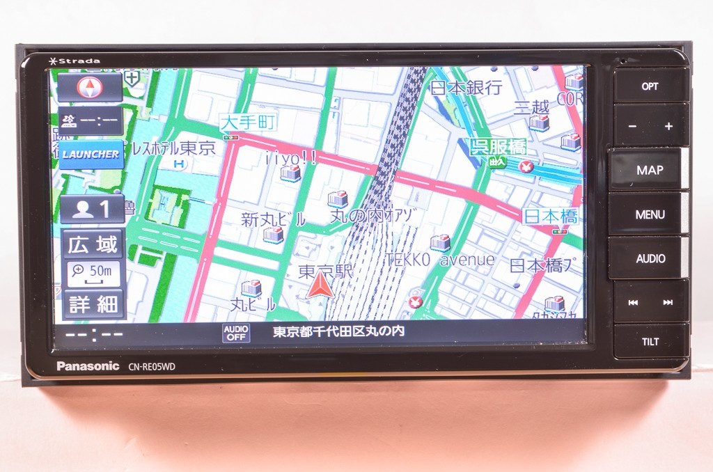 パナソニック CN-RE05D ナビ フルセグ地図データバージョン2018