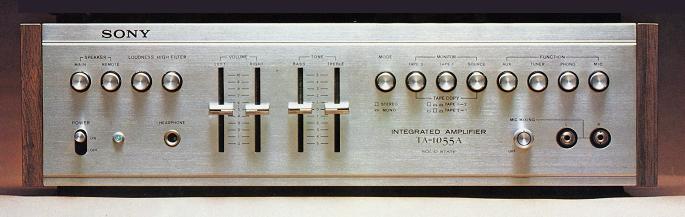 ソニー プリメインアンプ TA-1055A 動作確認済 取説 音響機器 ソニー