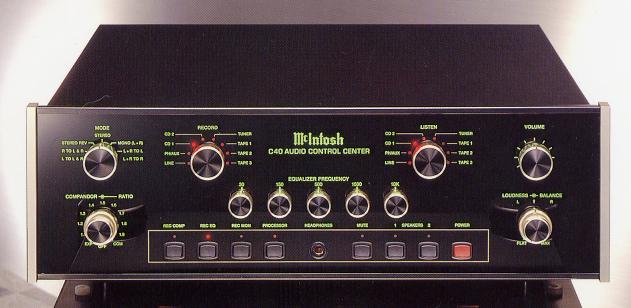 McIntosh C40 Specifications Macintosh