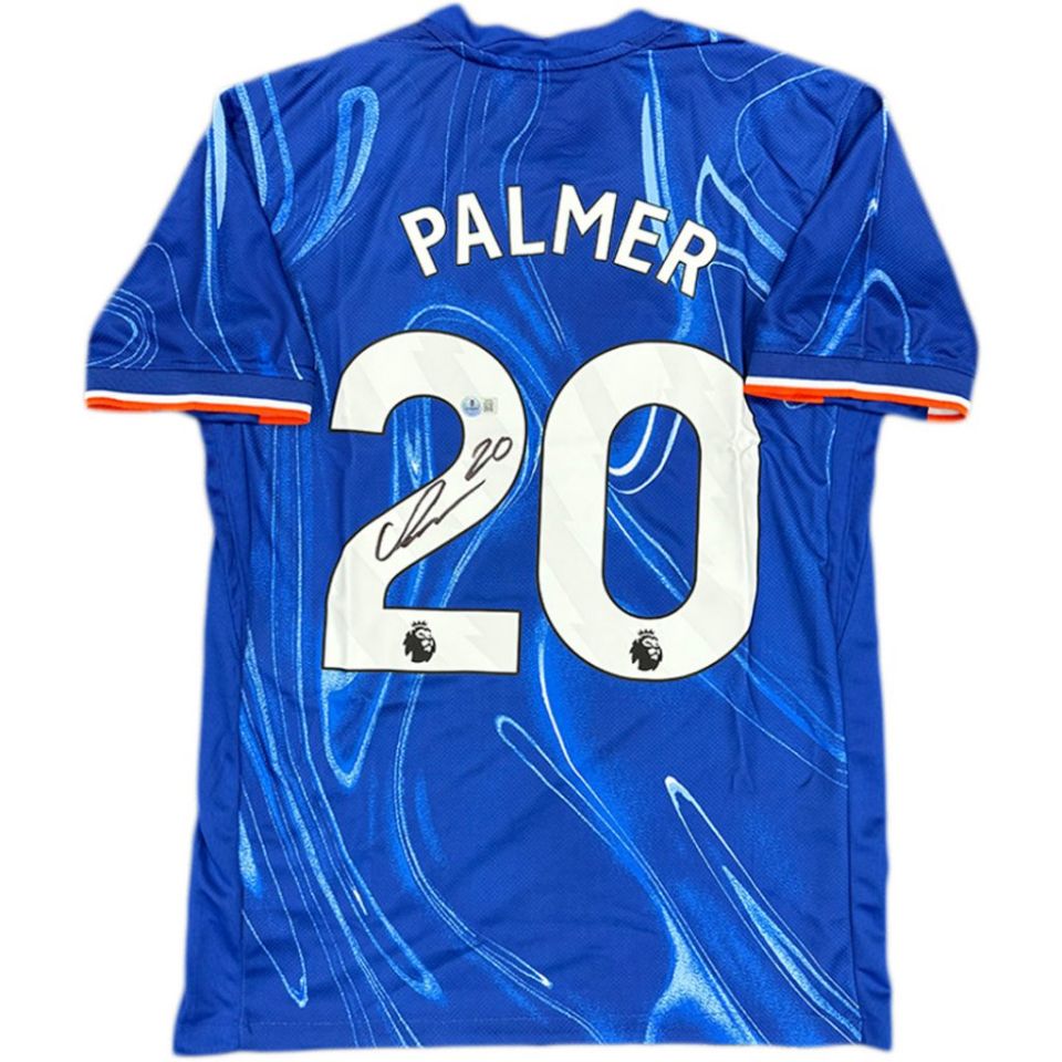 残り1点= コール・パーマー【直筆サイン入り】チェルシーホーム