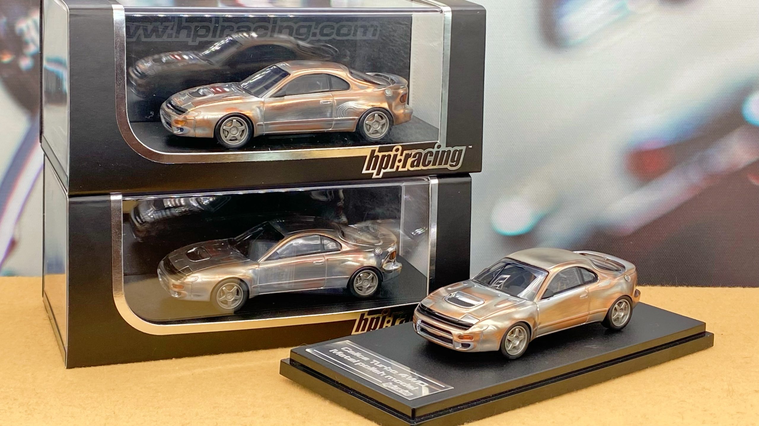 hpi・racing 1/43 トヨタ Celica GT－Four ＃3 1990 Safari ミニカー