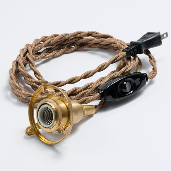 Wood Bracket BOOM × ミニガラスシェード ラウンド ホワイト SET