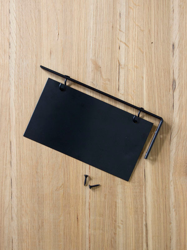 アイアンサインプレート ブラック | AXCIS ONLINE