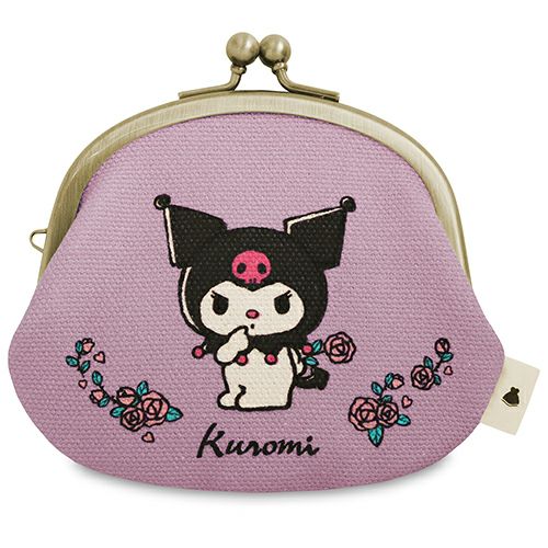 在庫商品】3.3寸がま口財布【マイメロディ＆クロミ(フラワーレトロ