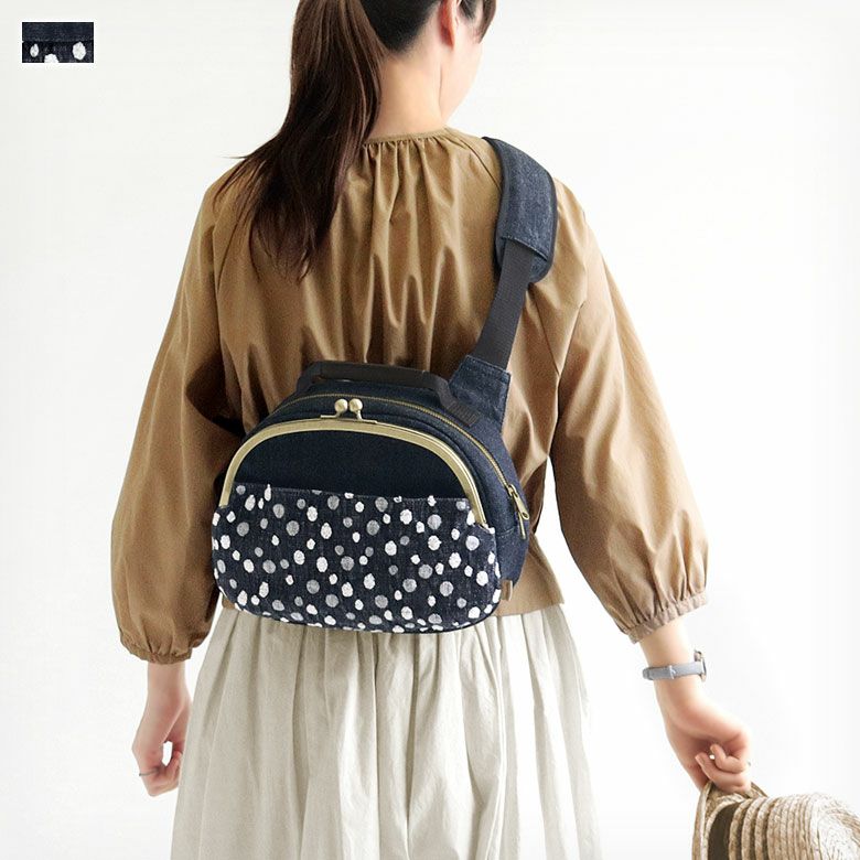 がま口ポシェット型ボディバッグ｜AYANOKOJI