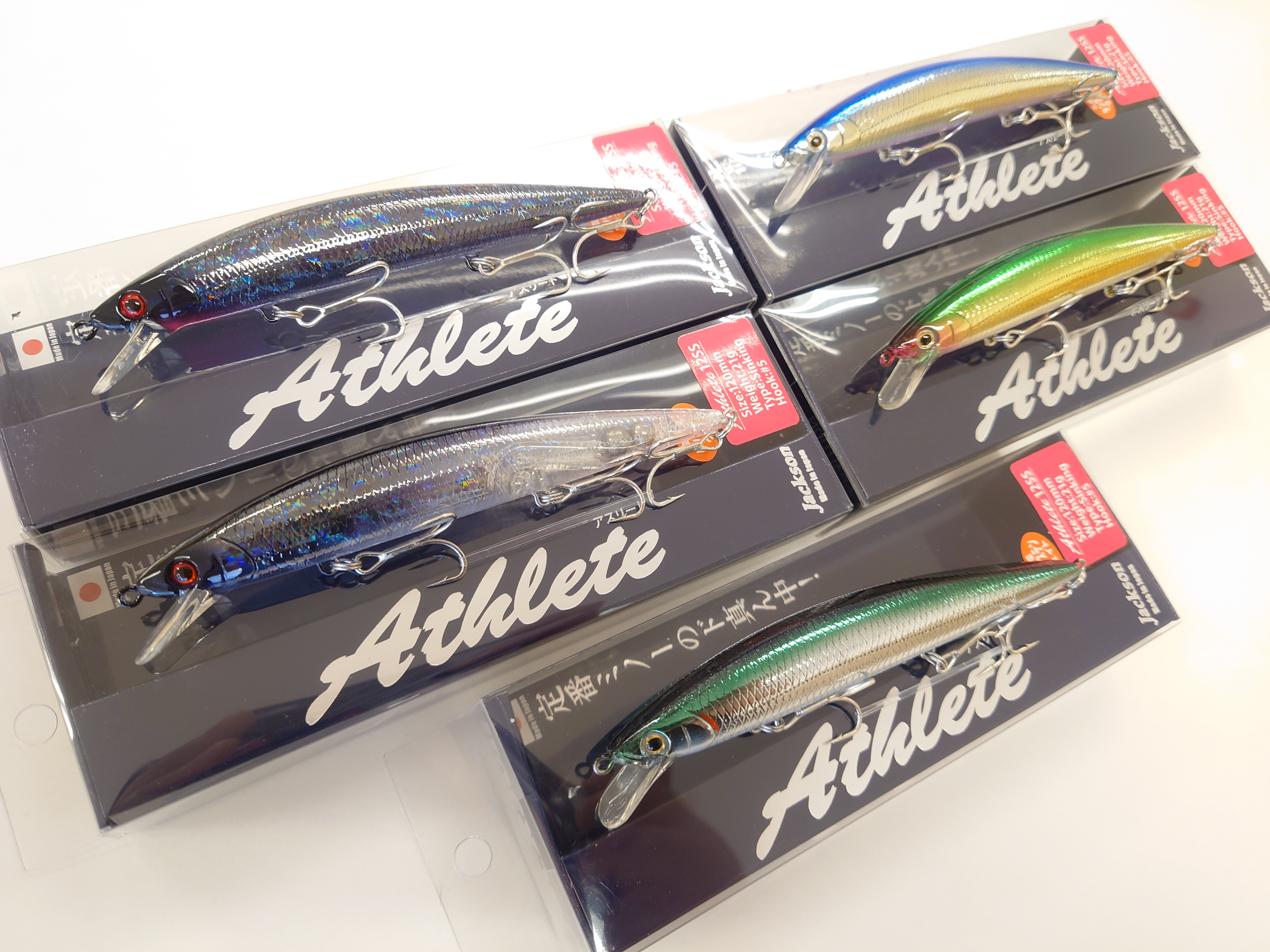 ジャクソン・アスリート12SS、14SS、アスリート＋12SVG、14SVG