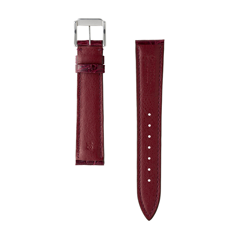 GREDEER グレディア ワニ革（カイマン） ZWB007E - 時計バンド(ベルト