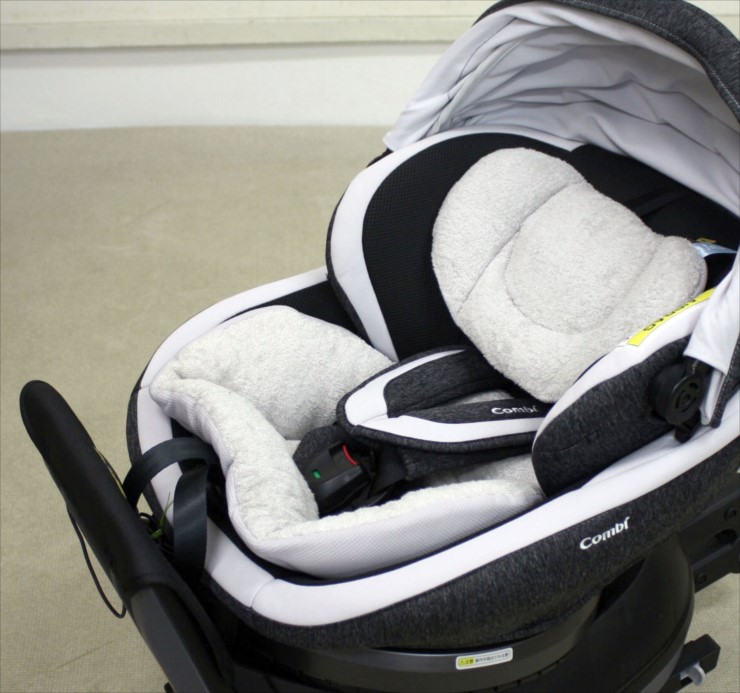 クルムーヴ スマート ISOFIX エッグショック JK-600 ダークグレー