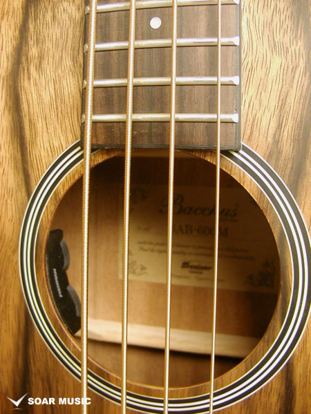 BAB-600M NA アコースティックベース （フレッテッド） (Bacchus)