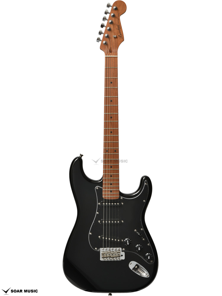 BST-490-RSM/M-ALD BLK (Bacchus / バッカス) エレキギター ストラト