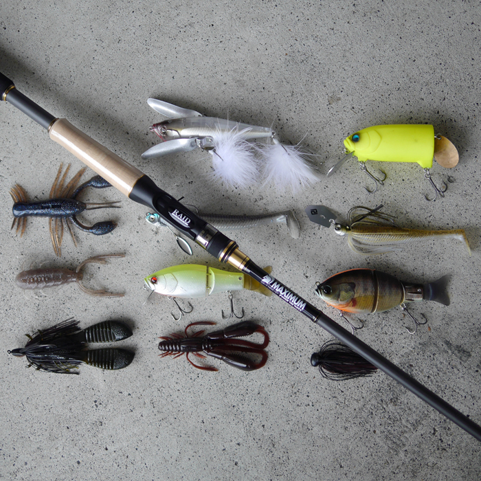 ロッド GX-72MH-C BALTORO & GX-70HC-ST THE MAXX Raid Japan