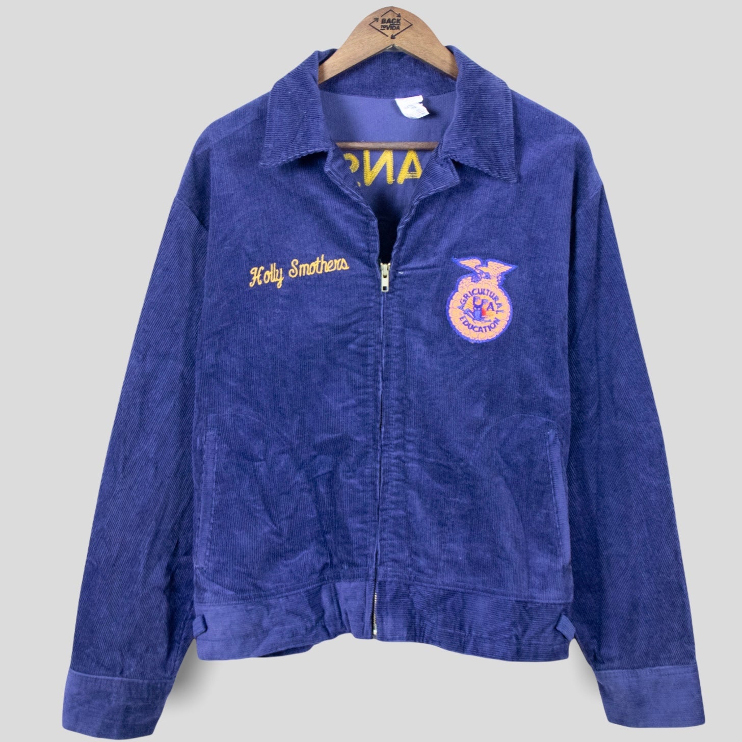 80s Arkansas FFA Vintage Corduroy Jacket – backtovida