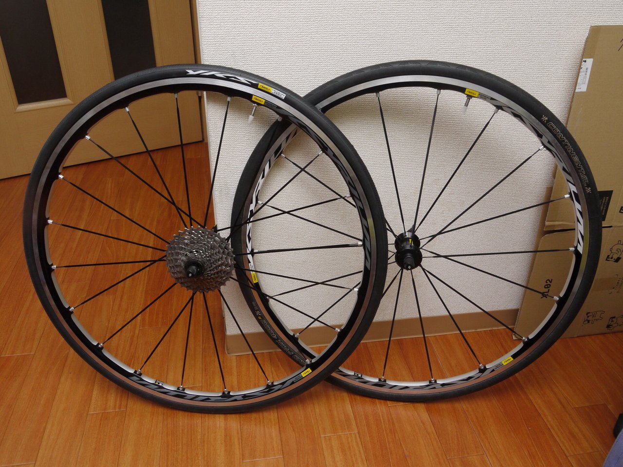 MAVIC Ksyrium Equipe ホイール前後 2005年頃モデル？ MAVIC Ksyrium