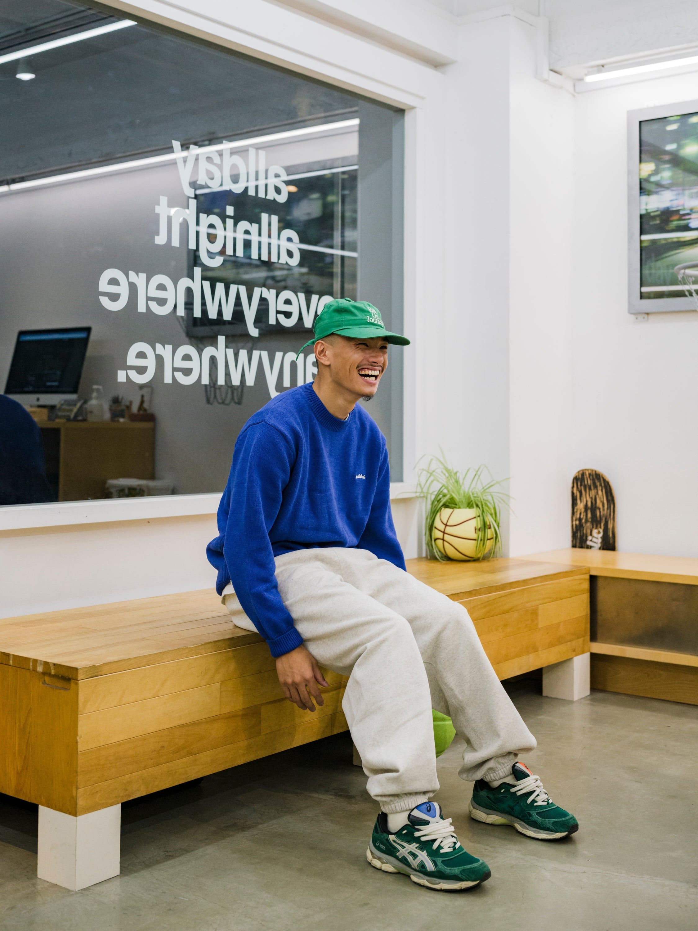 Ⓜ️ilk！ballaholic Tシャツ、ハーフパンツセット ベージュ