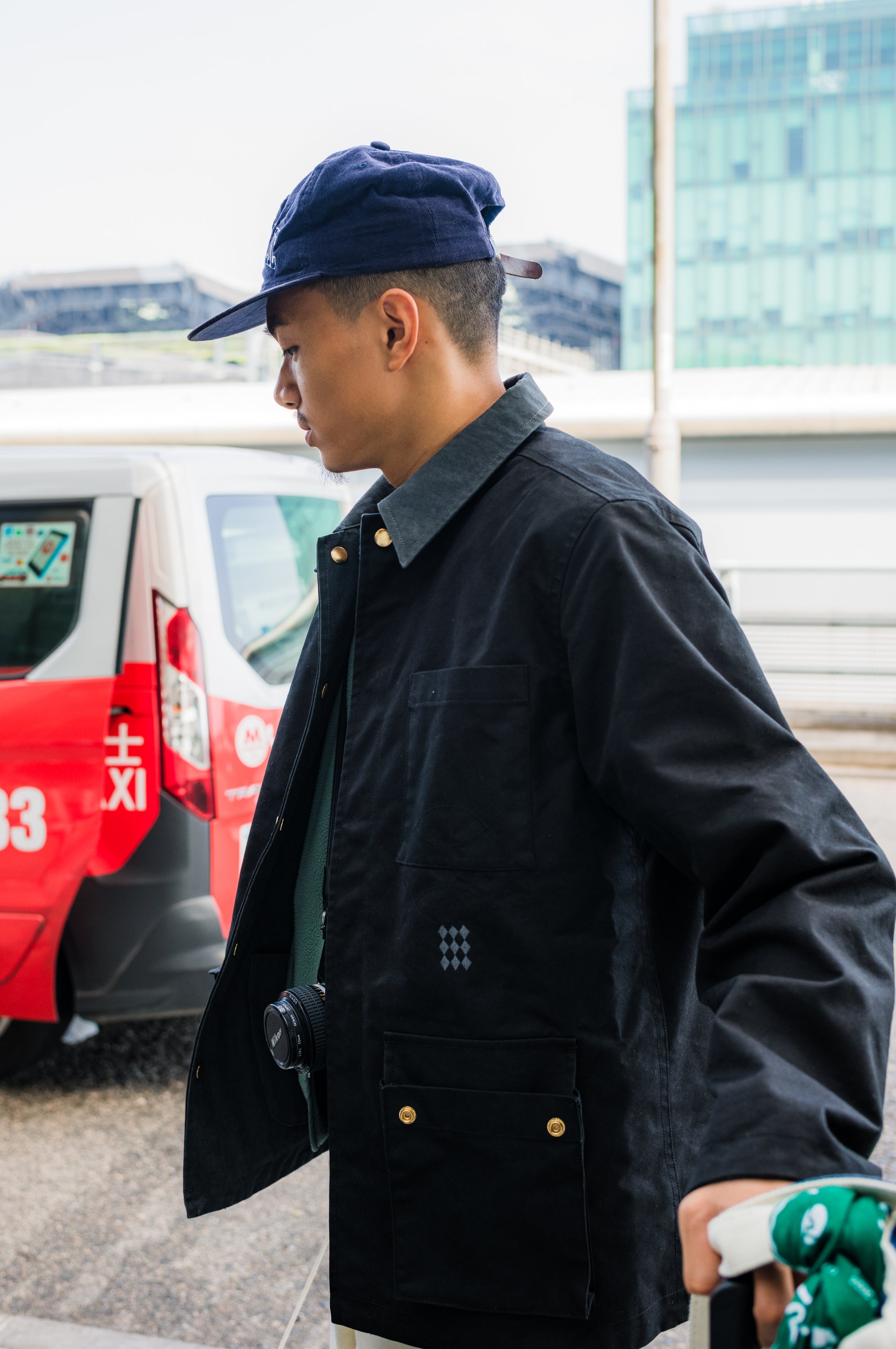 Reversible Coverall Jacket (black/dark gray) – ballaholic