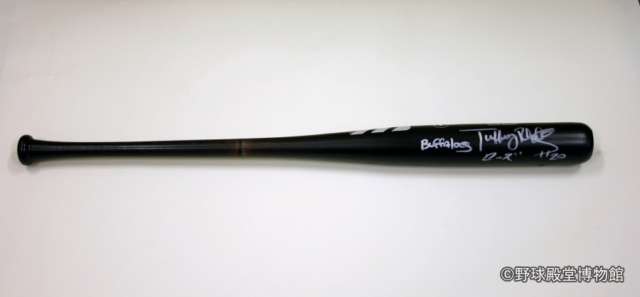 タフィー・ローズ Tuffy Rhodes 使用バット 野球殿堂博物館
