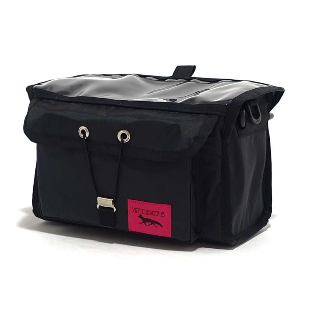 SWIFT INDUSTRIES】PALOMA HANDLEBAR BAG (x-pac/black) – TRANSIT