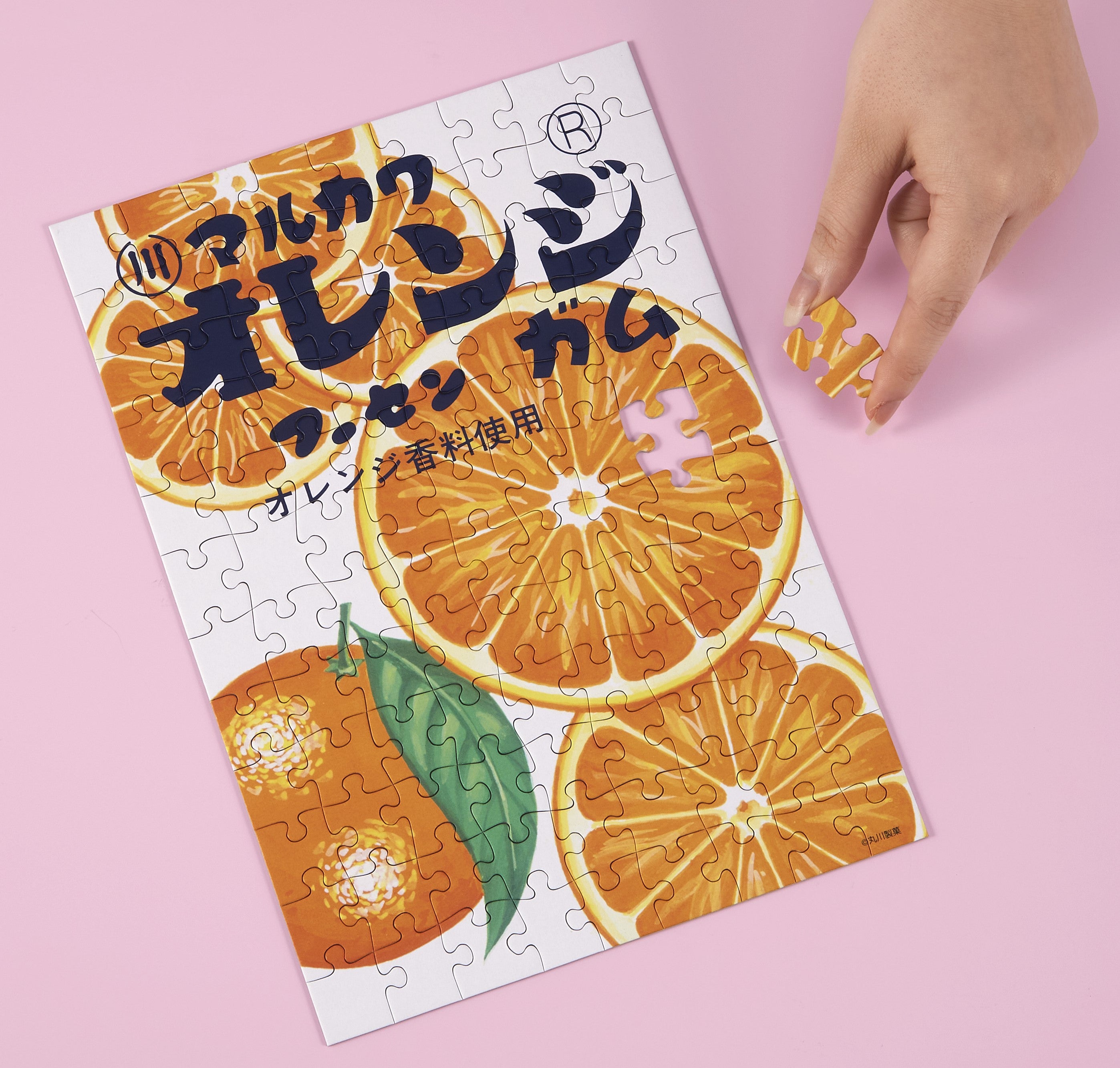 マルカワ オレンジ フーセンガム ジグソーパズル – BEVERLY