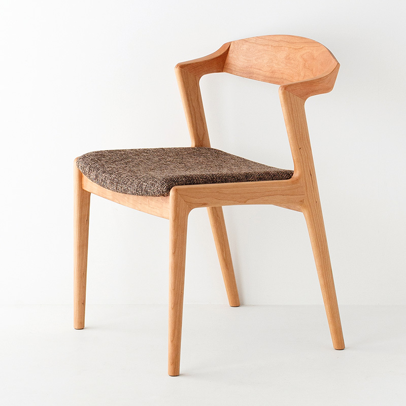 天然木のセミアームチェア | ボー・デコール オンラインショップ