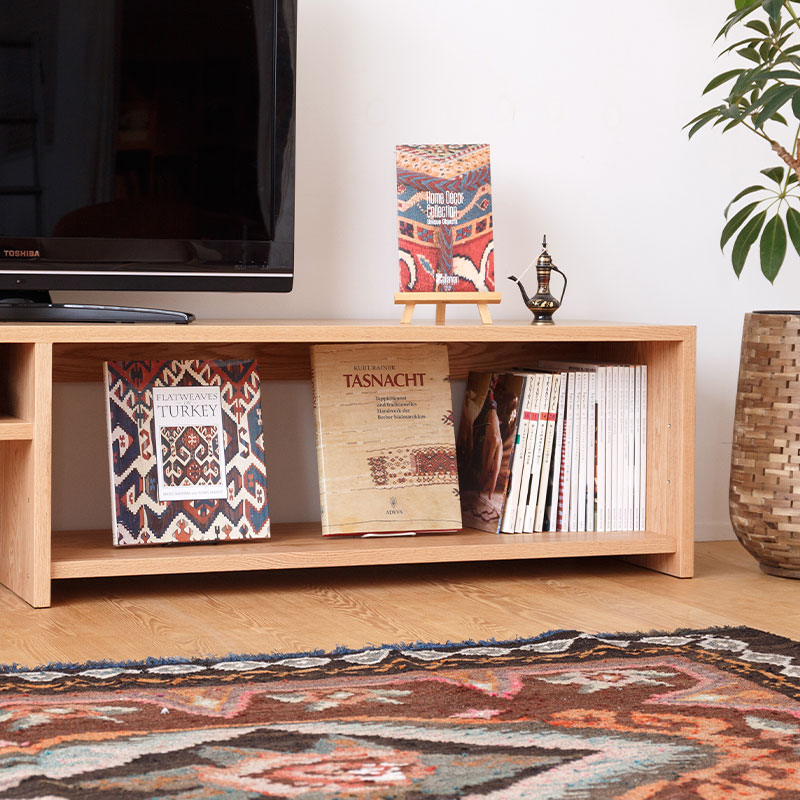 本棚やベンチにもなるオープンテレビボード | ボー・デコール